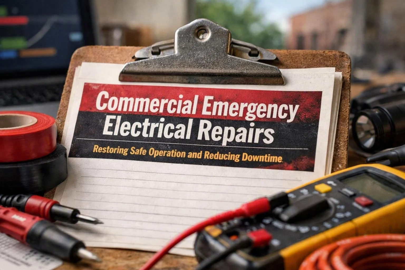 Commercial Emergency Electrical Repairs: Restoring Safe Operation and Reducing Downtime
