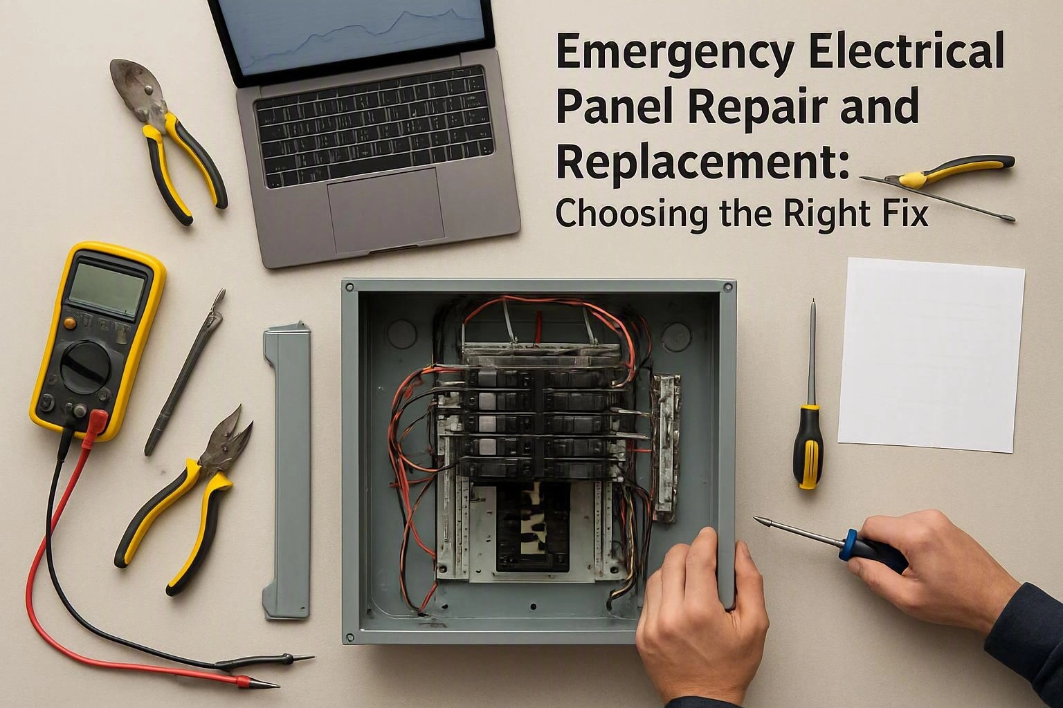Emergency Electrical Panel Repair and Replacement: Choosing the Right Fix