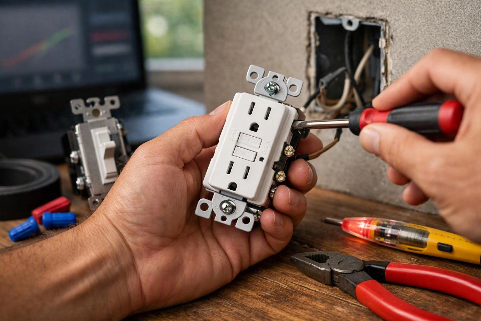 Outlet and Light Switch Problems: Repair, Replacement, and GFCI Safety