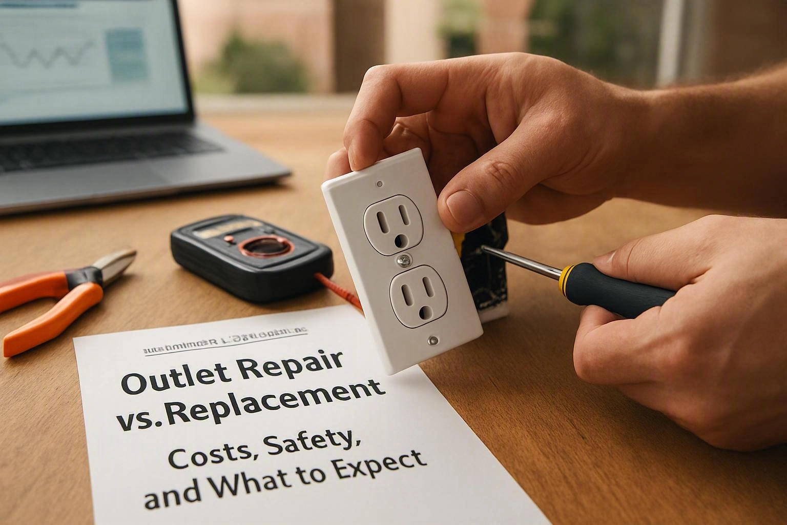 Outlet Repair vs. Replacement: Costs, Safety, and What to Expect