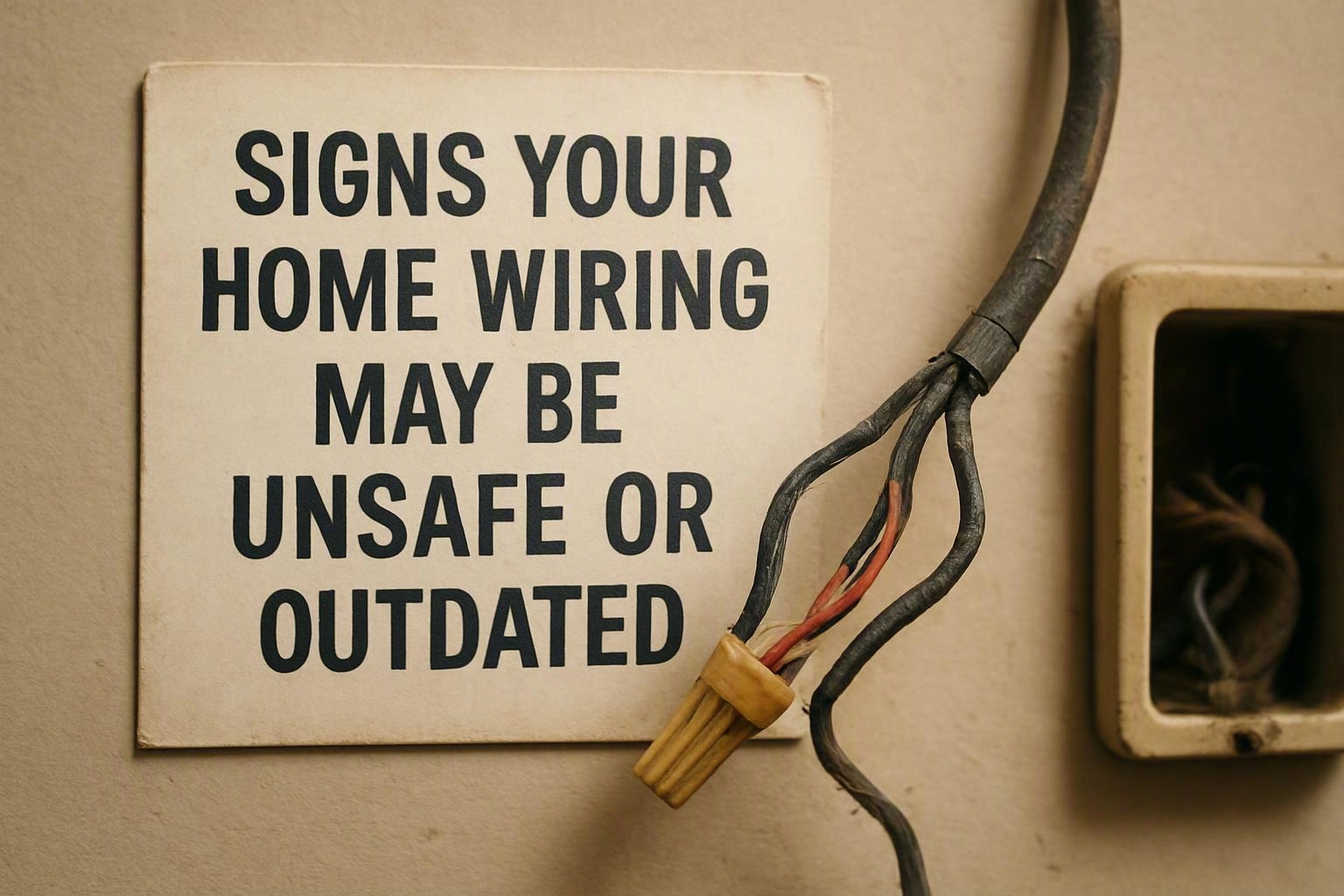 Signs Your Home Wiring May Be Unsafe or Outdated