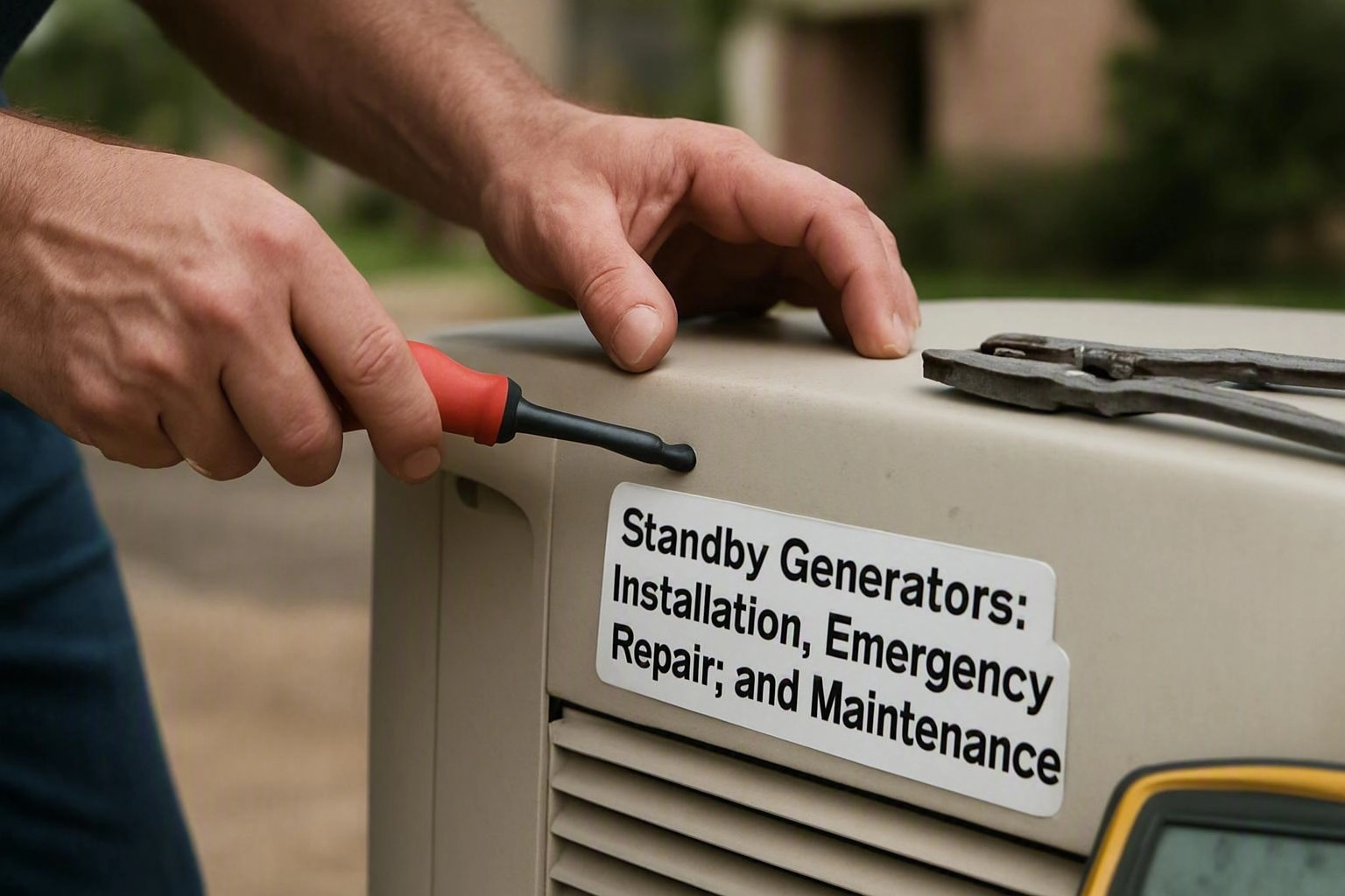 Standby Generators: Installation, Emergency Repair, and Maintenance
