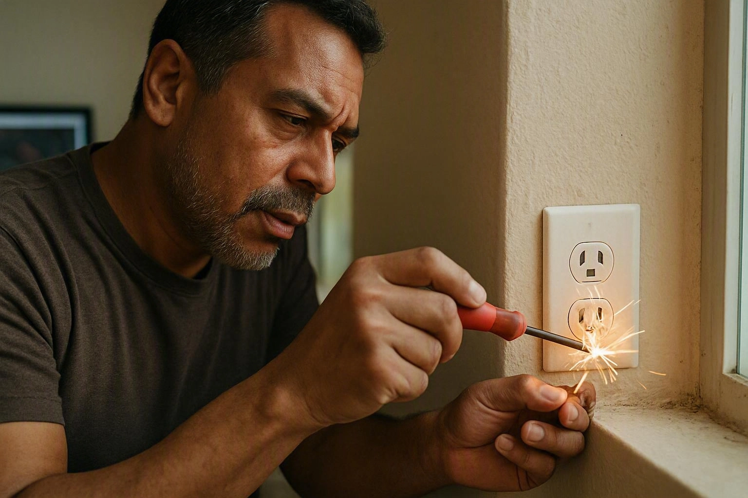 What It Means When an Electrical Outlet Sparks