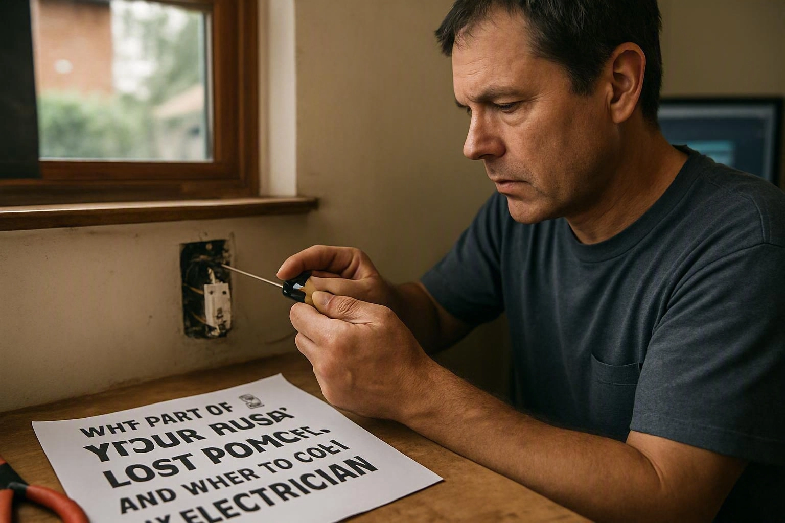 Why Part of Your Home Lost Power and When to Call an Electrician