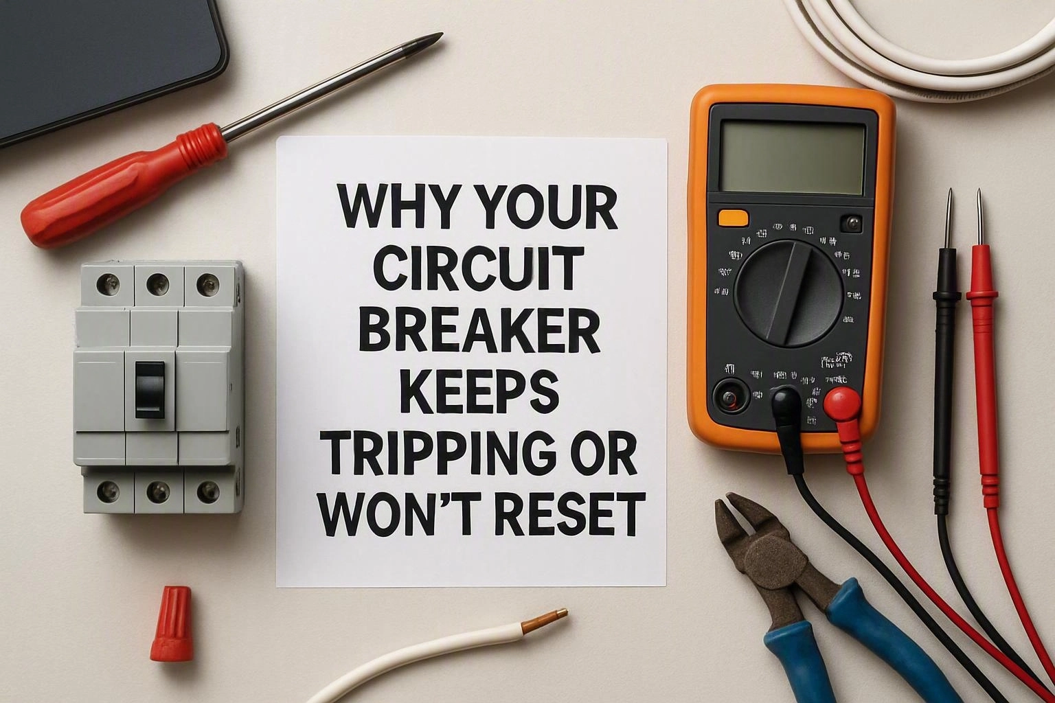 Why Your Circuit Breaker Keeps Tripping or Won’t Reset