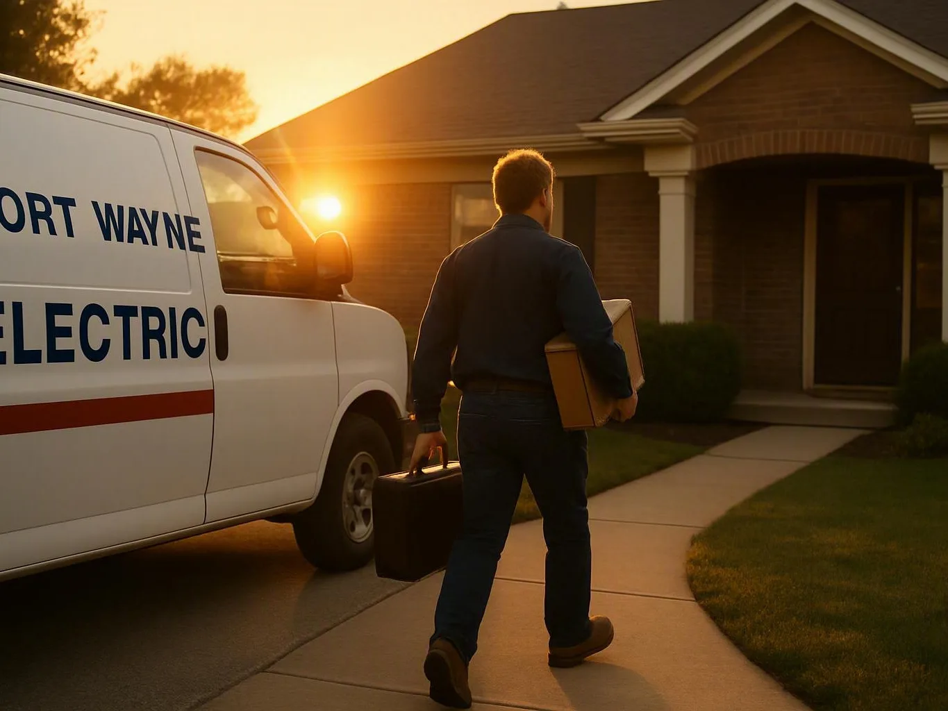 Professional indoor and outdoor lighting installation for homes, shops
